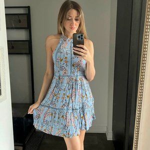 Abel the Label Open Back Floral Dress